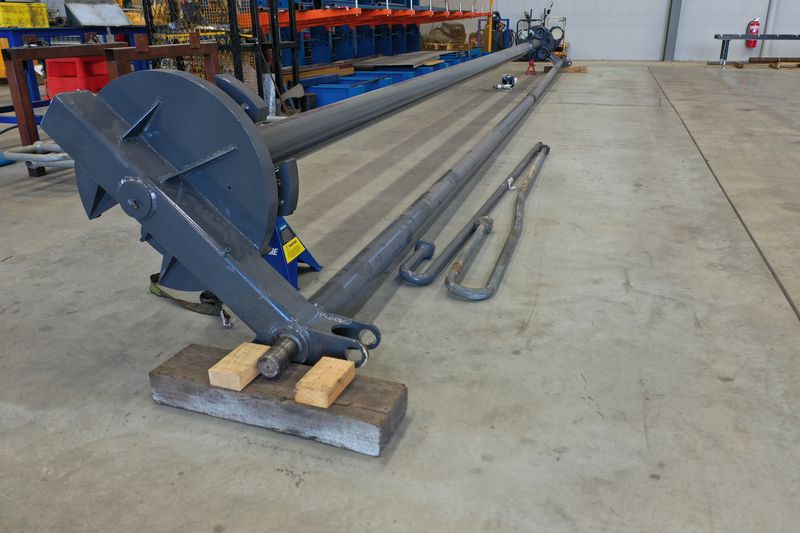 Welding and fabrication repairs on mining equipment components